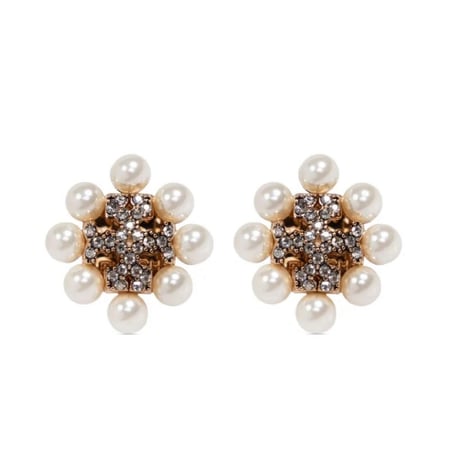 Tory Burch Women's Crystal-Embellished Stud Earrings
