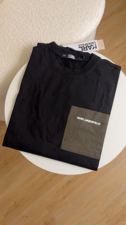 Karl Lagerfeld Black T-Shirt for Men