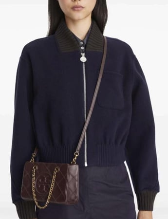 Tory burch fleming soft mini chain tote