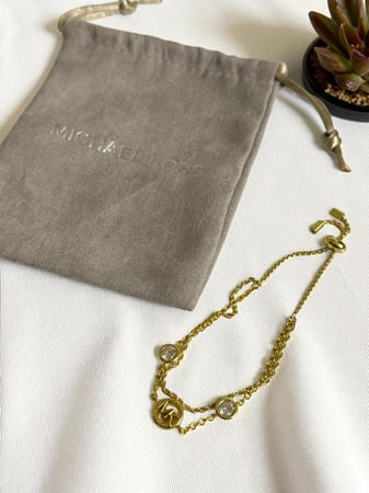 Michael Kors Bracelet Gold Plated