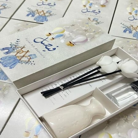 12 قطعة فواحة مع ثيم بالاسم