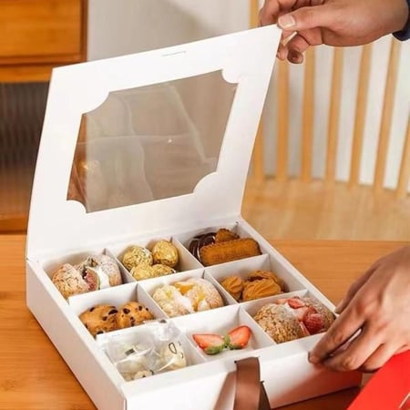 علب ورقية مقسم مقاسات