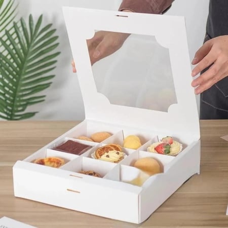 علب ورقية مقسم مقاسات