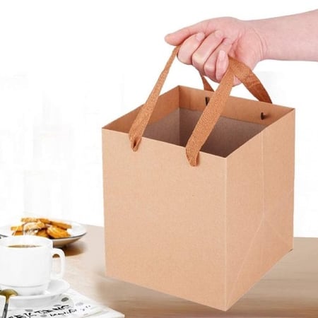 اكياس كرتون بمقاسات والوان