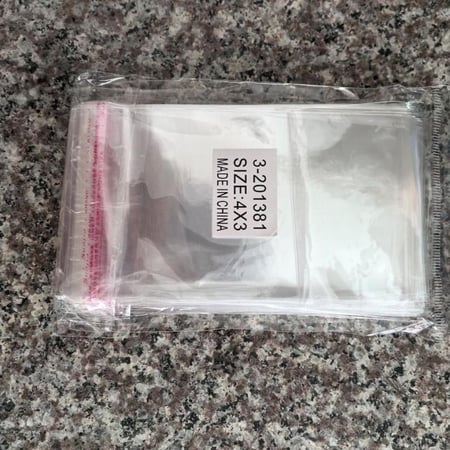 اكياس سلوفان بلاصق مقاسات