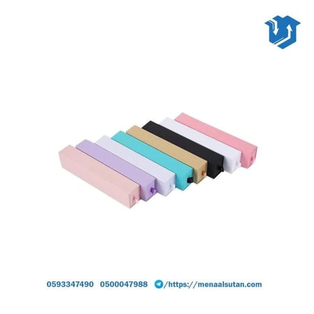 علب للاقلام والسبح بألوان