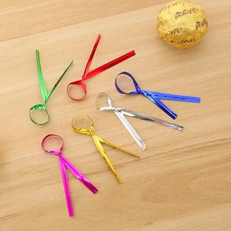 سلك ربط اكياس بعدة الوان