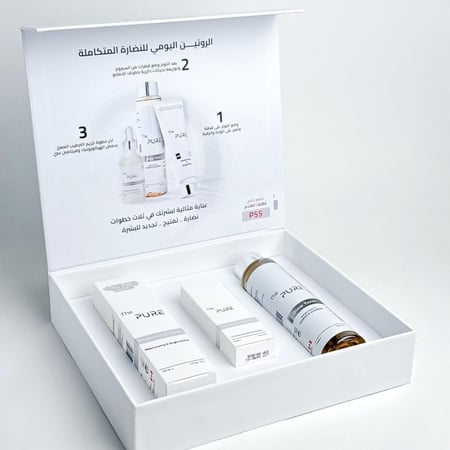 مجموعة ذا بيور الكندية للعناية بالبشرة نضارة وتفتيح وتجديد للبشرة