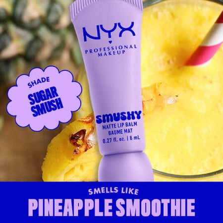 نيكس سموشي مرطب شفاه مات 01 - 01 Sugar Smush