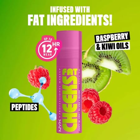 أحمر خدود سائل فات تشيكي -08 BLUEBERRY BURST