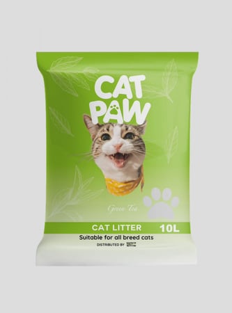 رمل كات باو برائحة الشاي الاخضر 10 لتر