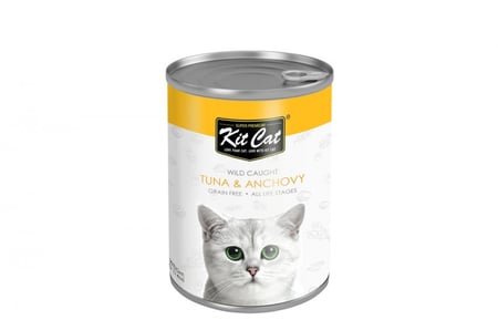 كت كات معلبات التونا و الجمبري 400 غرام