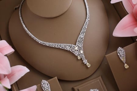 طقم اميره  دقة الماس