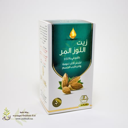 زيت اللوز المر 125مل (وادي النحل)