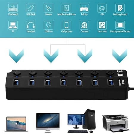 موزع USB