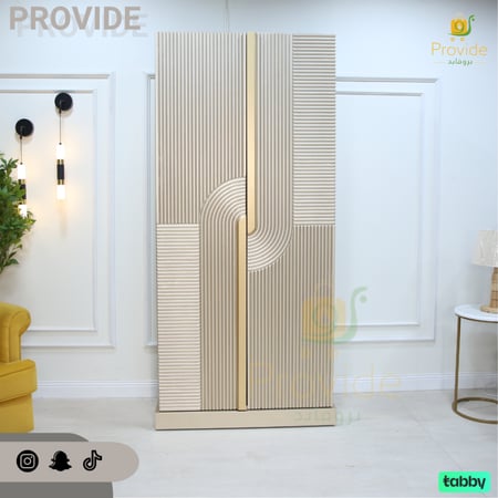 دولاب عبايات تصميم عصري فاخر بلمسات فنية فريدة