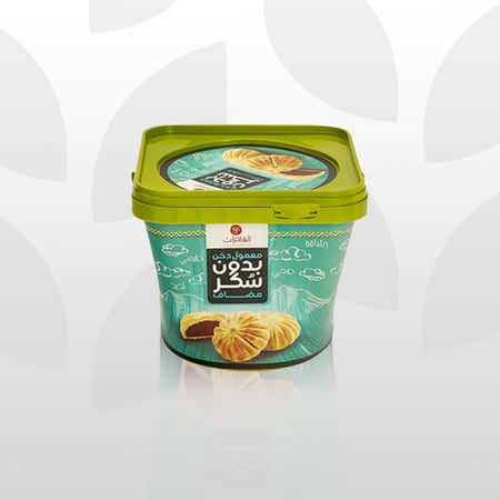 معمول بدون سكر دخن