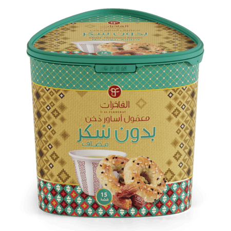 معمول أساور بدون سكر دخن