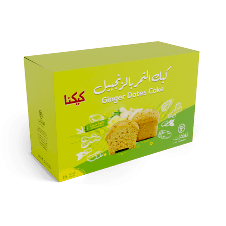 كيك التمر بالزنجبيل