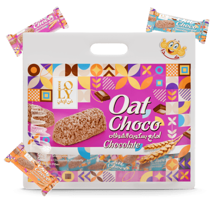 اصابع بسكويت شوفان لولي شوكولاتة  200 جرام