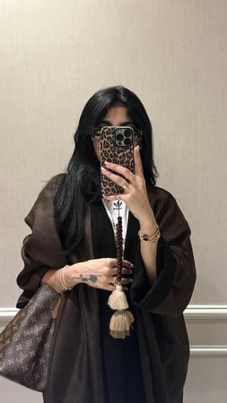 لنن وشيفون دبل فيس