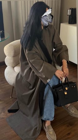 لنن وشيفون دبل فيس