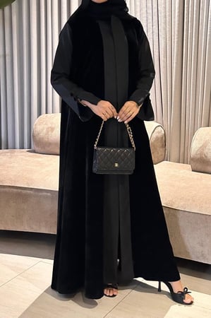 مخمل كوري + كتان هندي