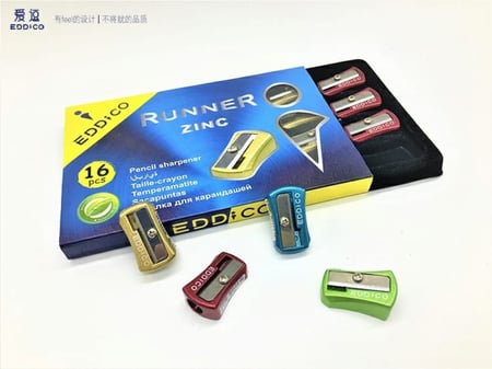 براية حديد علبة 16 حبة , + بالحبة اربع الوان EDDICO