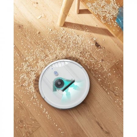 يوفي مكنسة هايبرد G10 بقوة شفط 2000pa تمسح وتكنس 2 في 1 للأرضيات الصلبة فقط - ابيض