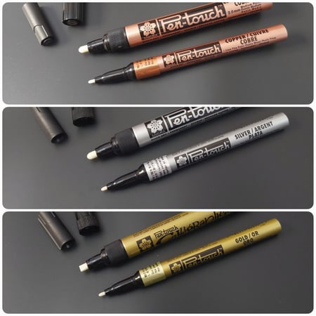 أقلام بوية لتحديد القطع - ماركة ساكورا