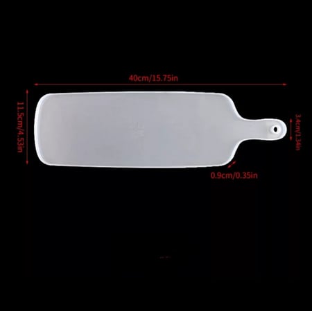 قالب التقطيع شكل مستطيل طويل