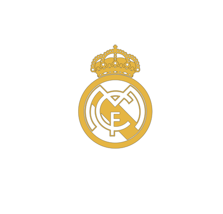 لوحة معدنية حائط شعار ريال مدريد
