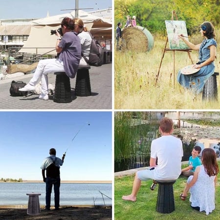 عرض حبتين كرسي محمول قابل للطي