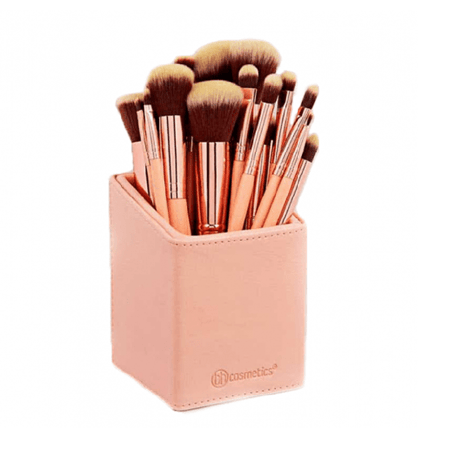 بي اتش طقم فرش مفتوح لتوزيع الميك اب - 15 قطعة