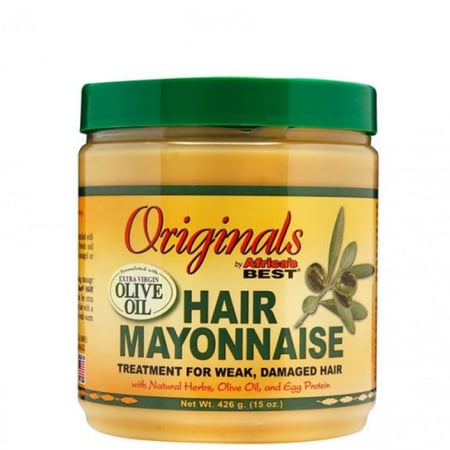 افريكاس بيست  اورجانيكس ماسك مايونيز عضوي للشعر التالف بخلاصة زيت الزيتون - 434 مل