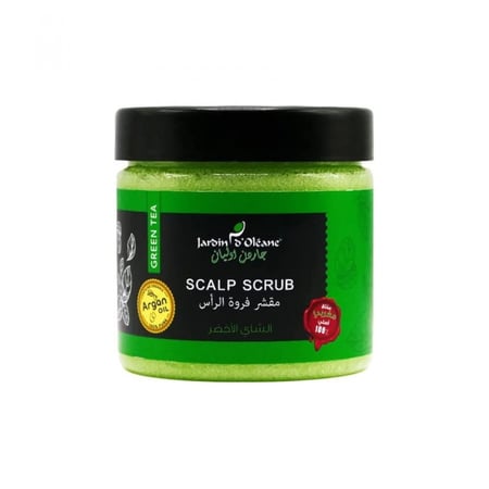 جاردن اولين مقشر فروة الرأس بزيت الارغان 250جرام - بالشاي الاخضر