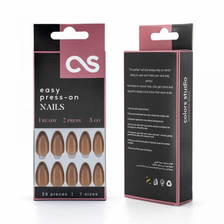 كلر ستديو اظافر ملونة ذاتية الصمغ - CS-NT22