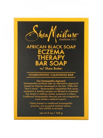 شيا مويستشر صابون افريقي اسود بخلاصة زبد الشيا مناسب للبشرة المعرضة للاكزيما - 142 جرام