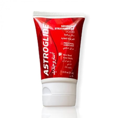 استروجلايد مزلق شخصي برائحة الفراولة الخلابة - 35مل