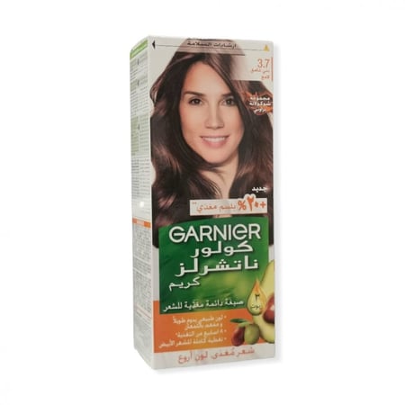 غارنييه صبغة دائمه مغذية للشعر - بني غامق لامع 3.7