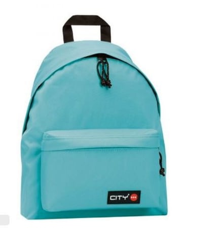 حقيبة مدرسية لون ازرق سماوي