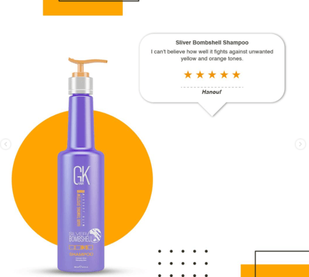 شامبو الشعر الأشقر