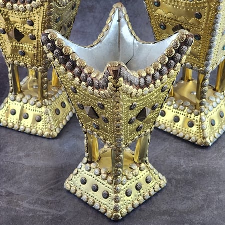 طقم مباخر حائلية ذهبي