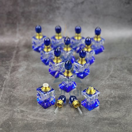 درزن ربع تولة كريستال فاخر - أزرق