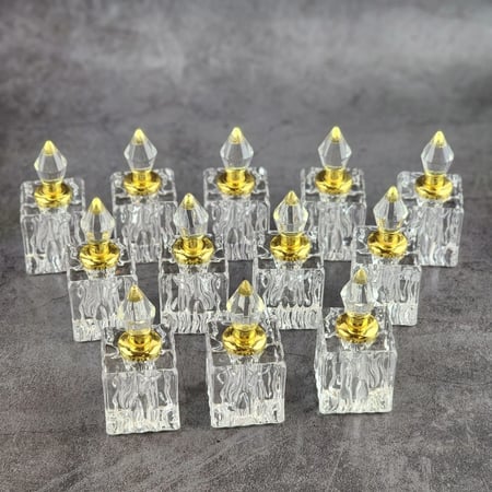 درزن كريستال ربع تولة ( 12 قطعة )