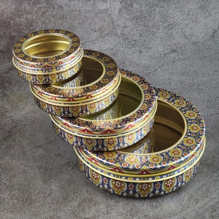 علب زعفران مزخرفة بالجملة