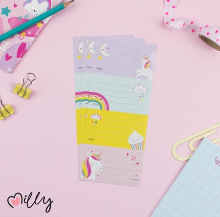 بطاقات اسم يونيكورن