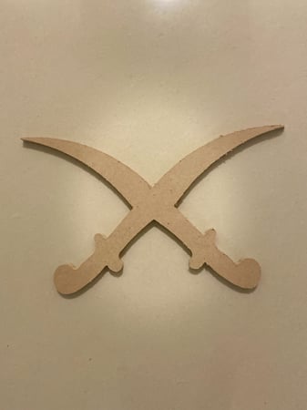 سيفين  خشب mdf جاهز للاعمال الخشبيه سمك 12 مقاس 20_25