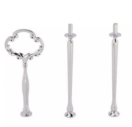 حامل كيك 3 ادوار متوفر 3 الوان