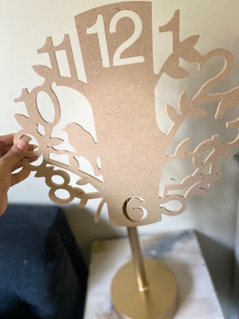 خشب mdf جاهز للاعمال الخشبيه سمك 6 مقاس 35